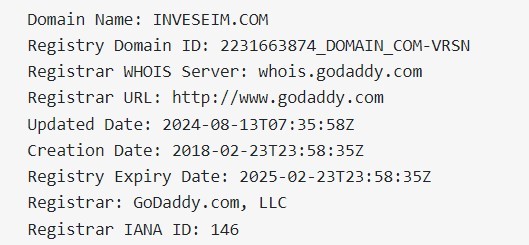 Inveseim – псевдоброкерская компания, которая не выводит деньги